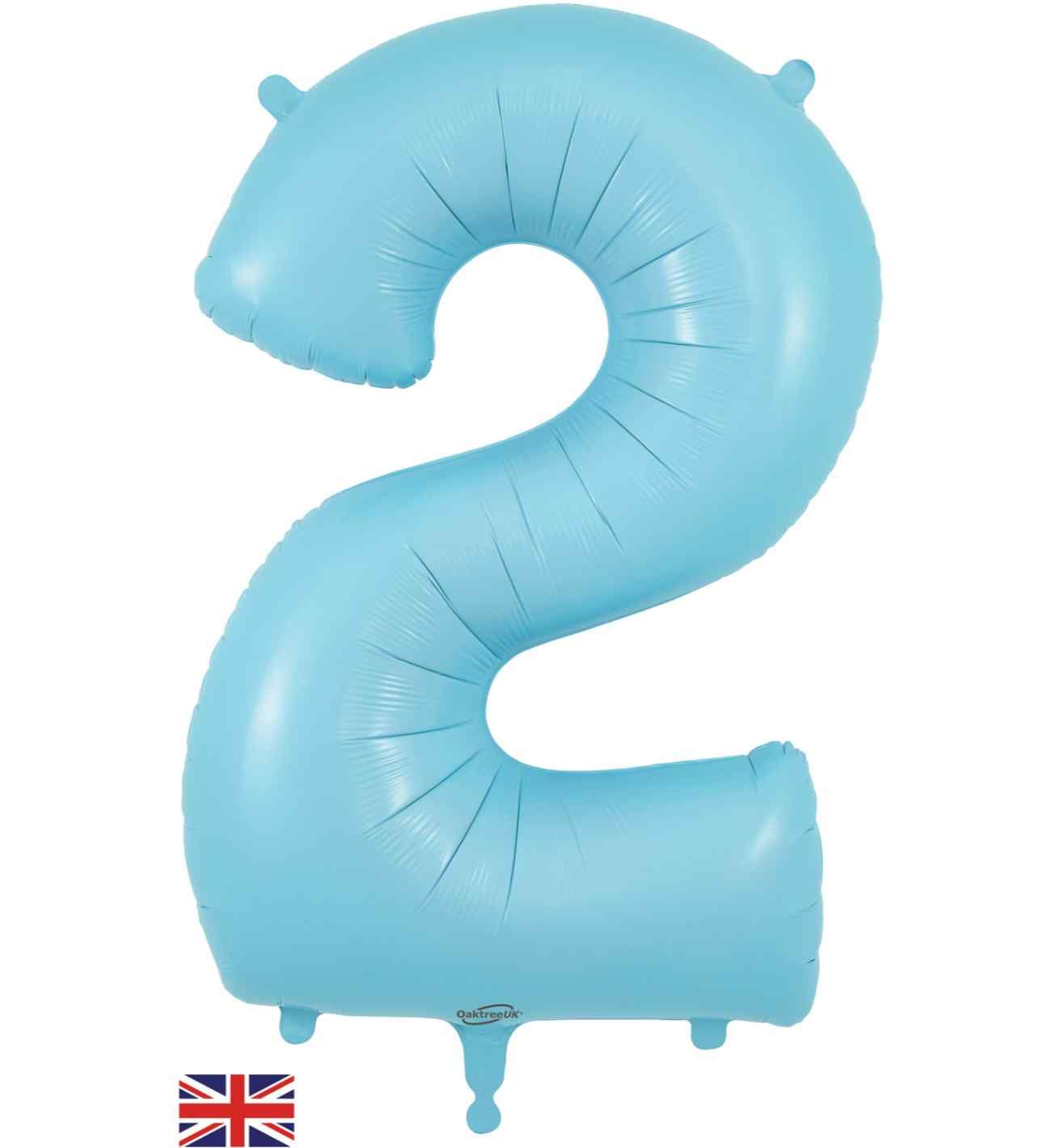 34" Baby Blue Number 2 Oaktree