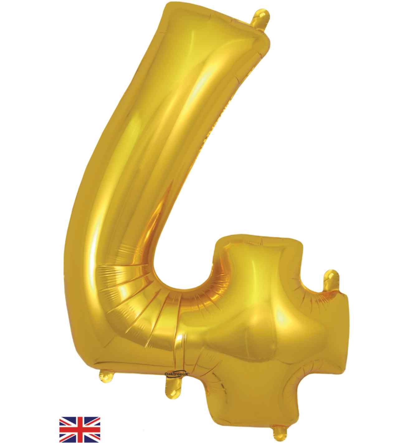 34" Gold Number 4 Oaktree