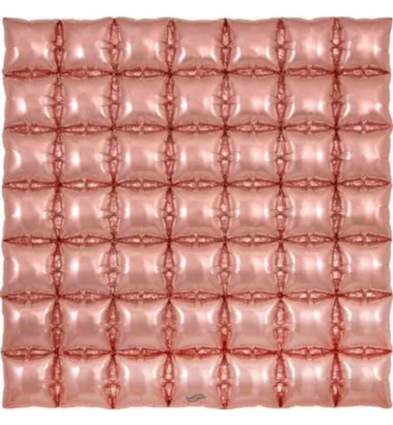 Rose Gold 7x7 Waffle Foil Balloon