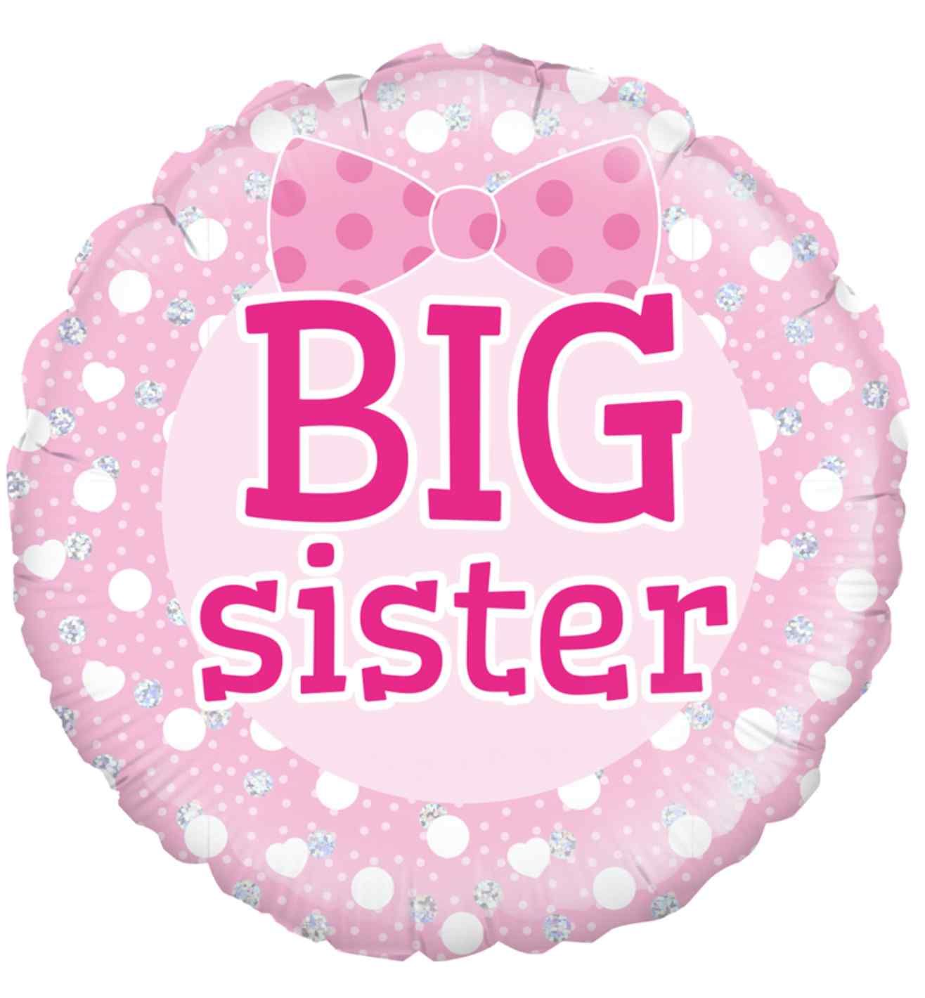 18" Oaktree Big Sister Pink Round