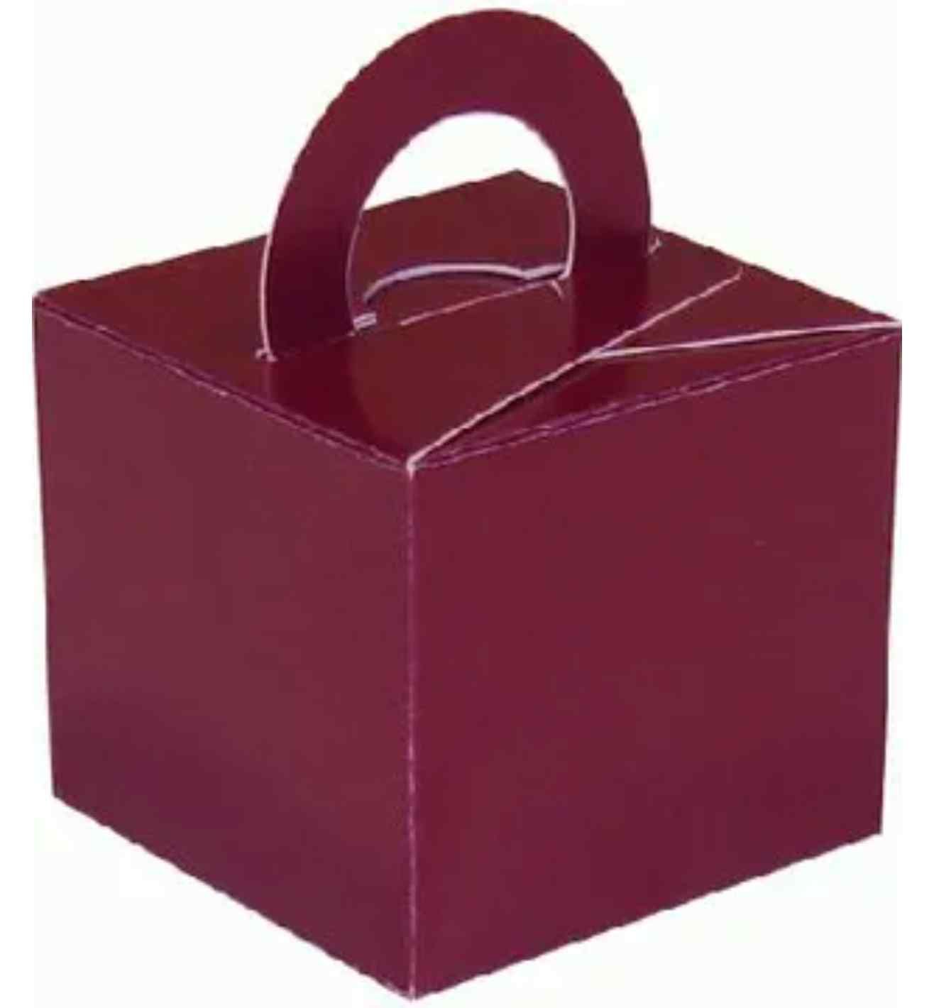 box weight- Burgundy 10ct.
