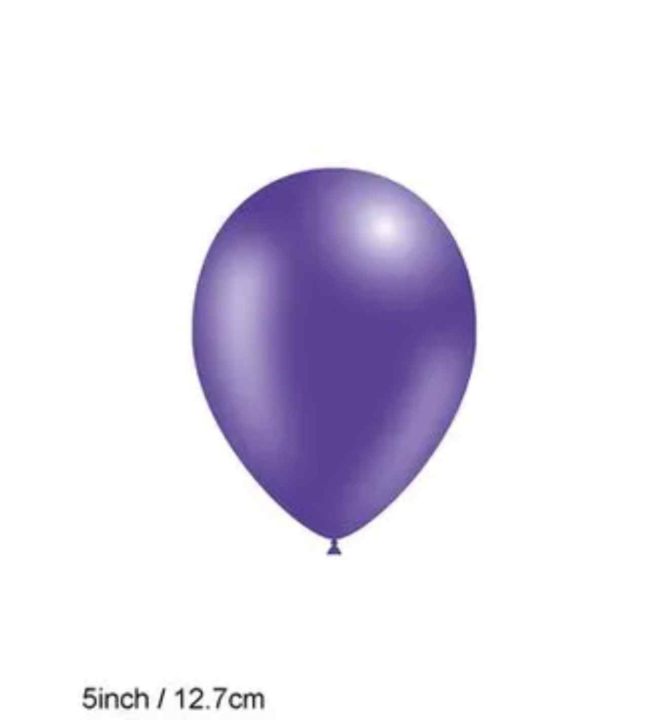 5" Decotex Fashion Solid Purple 100ct