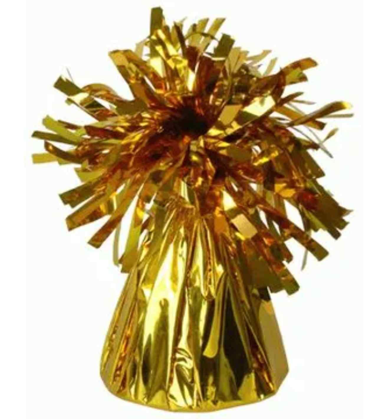 Foil Balloon Weights Gold 12ct.