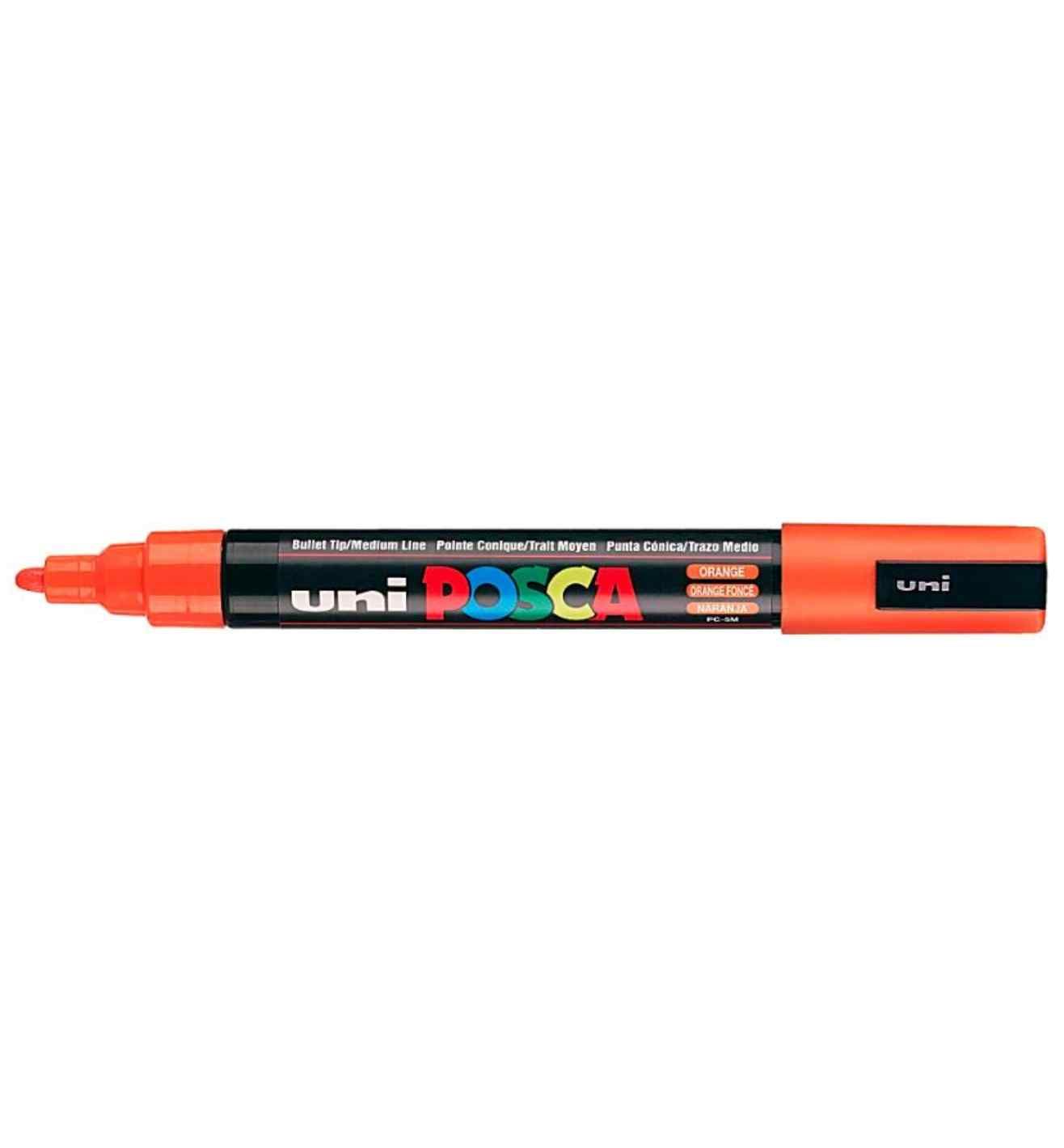 Orange POSCA Medium Bullet Tip