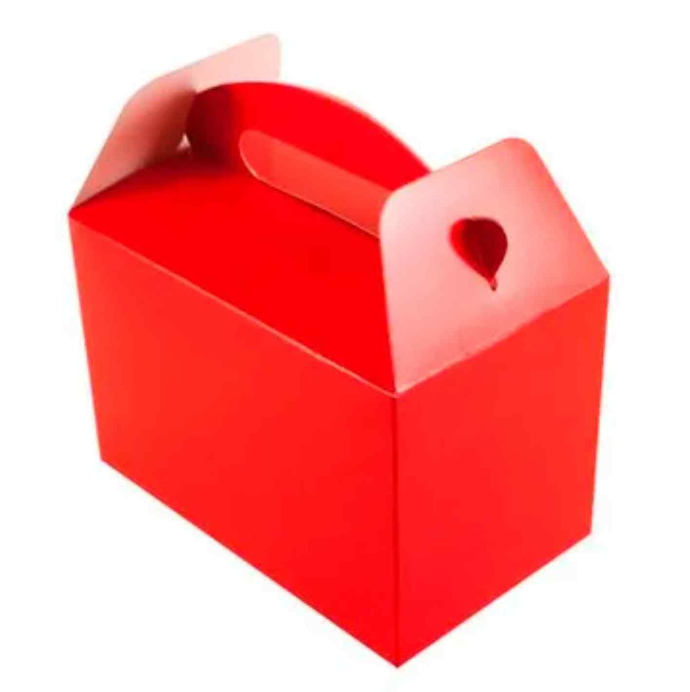 Oaktree Party Box 100mm x 154mm x 92mm Red Qty 6