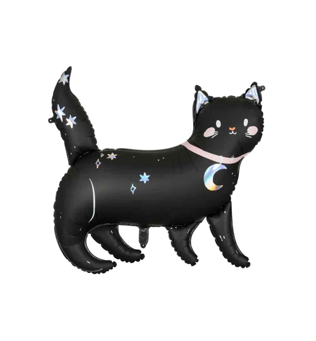 32 x 31.5" Party Deco Black Cat Shape