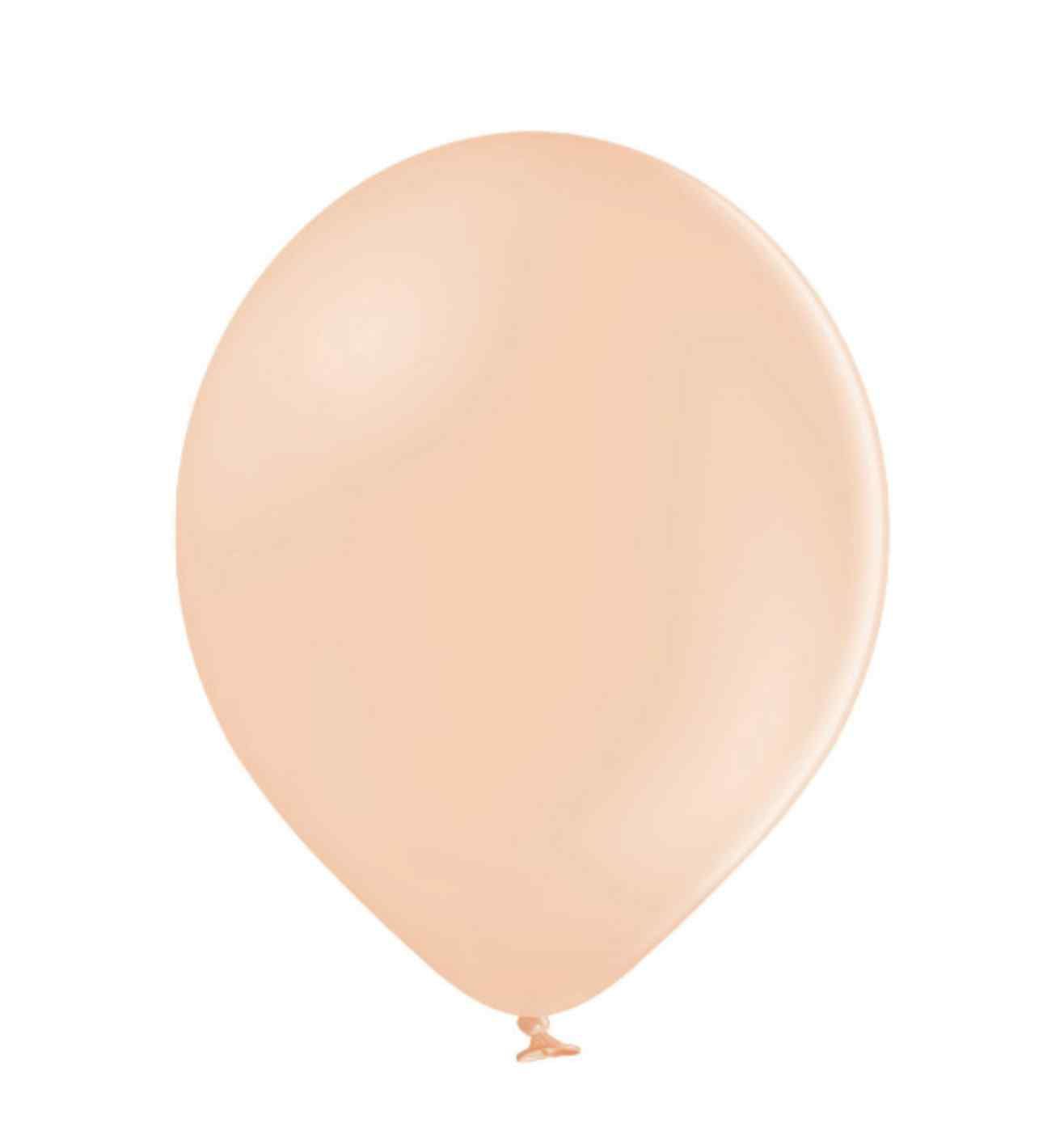 5" Belbal Pastel Peach Cream 100ct.