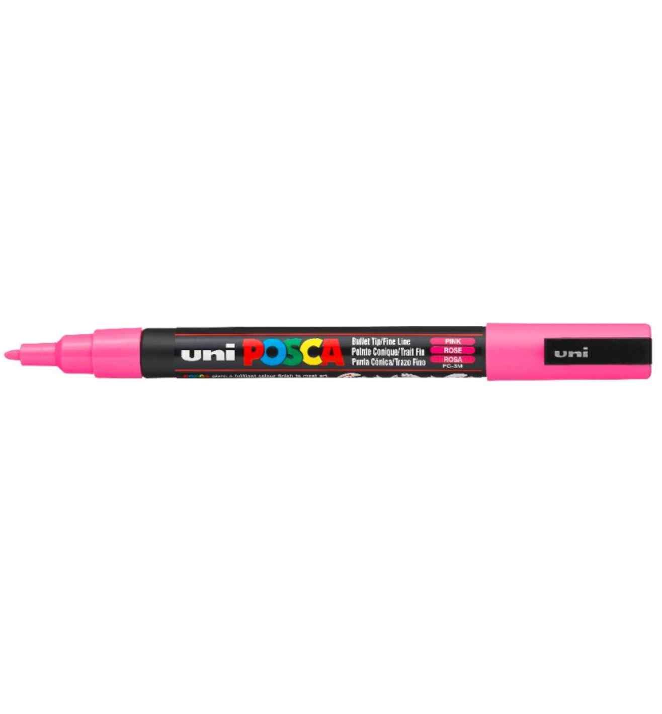 Pink POSCA Fine Bullet Tip