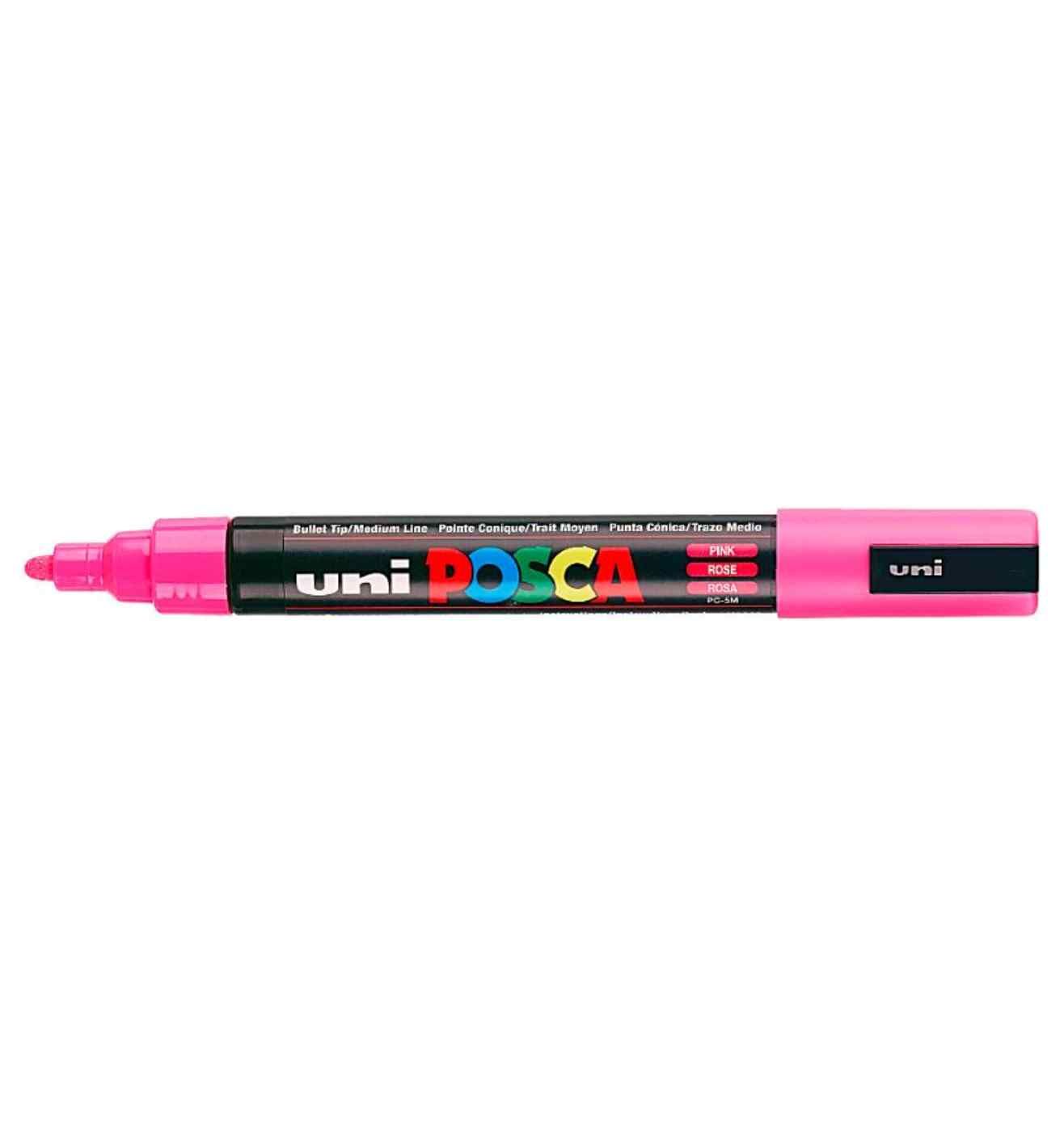 Pink POSCA Medium Bullet Tip