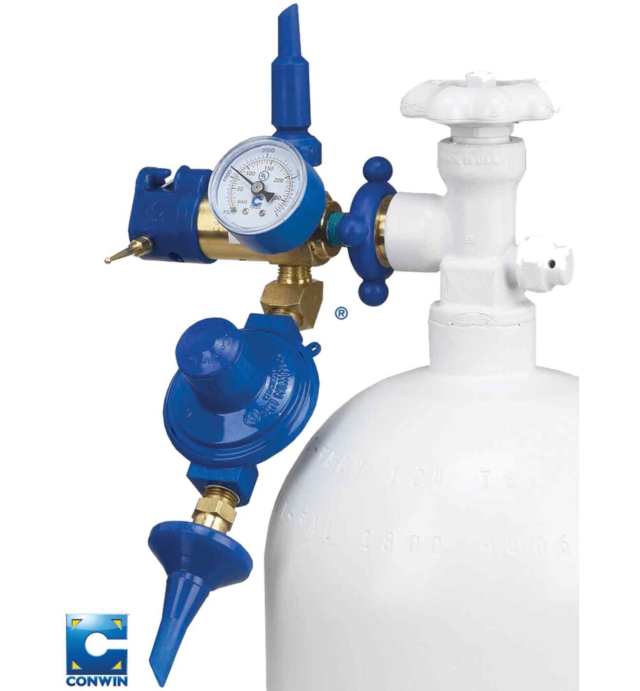 Precision Plus Inflator W/Flex-Tilt Valve UK (Each)