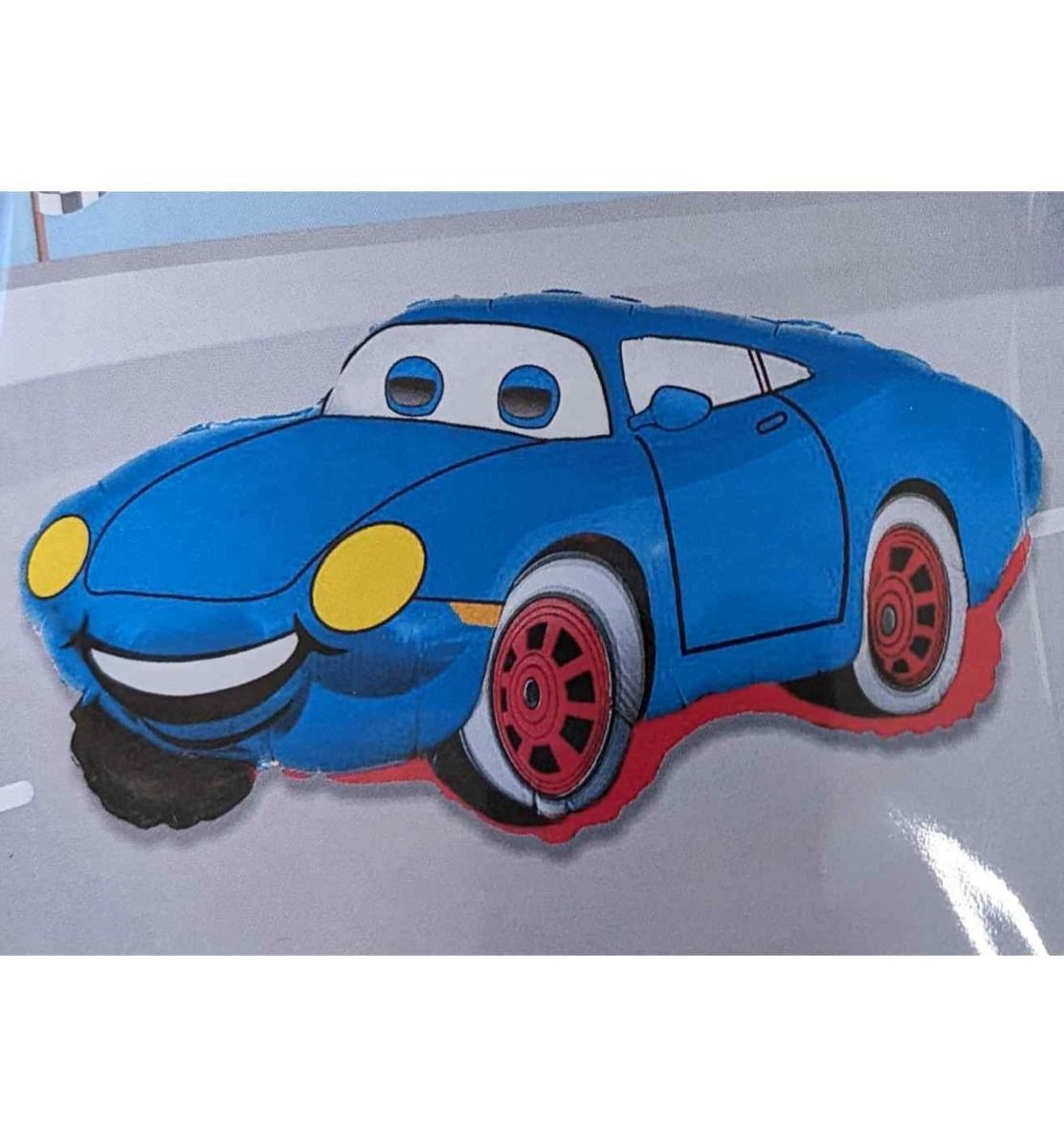 31" Flexmetal Racer- Blue Foil Balloon