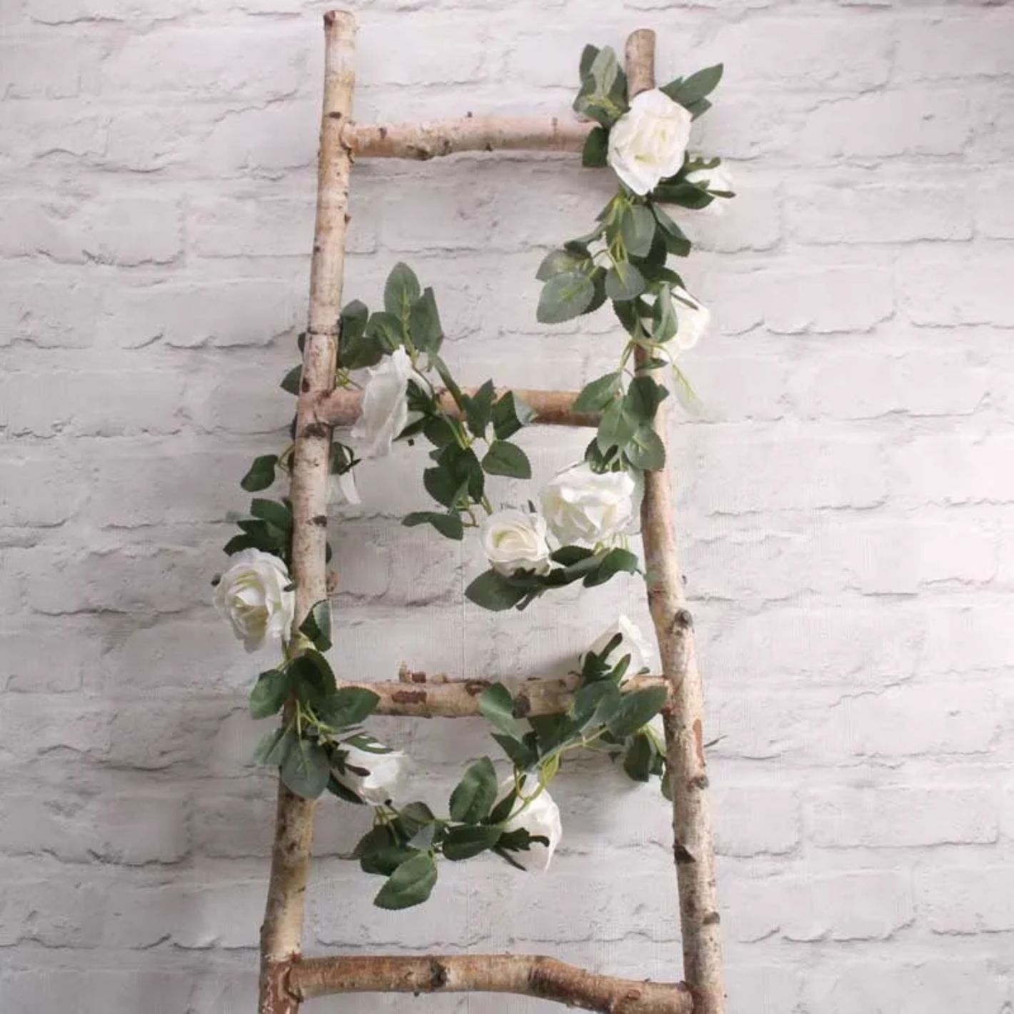 Rose Garland Cream 175cm