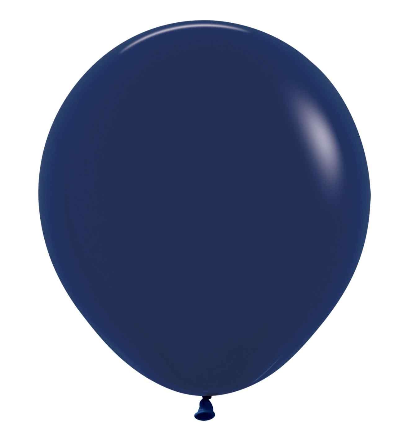 18" Sempertex Fashion Navy Blue 25ct