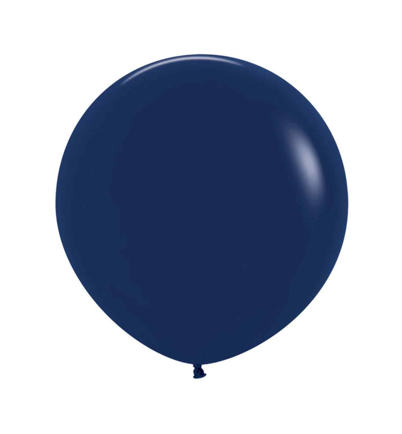 24" Sempertex Fashion Navy Blue 3ct