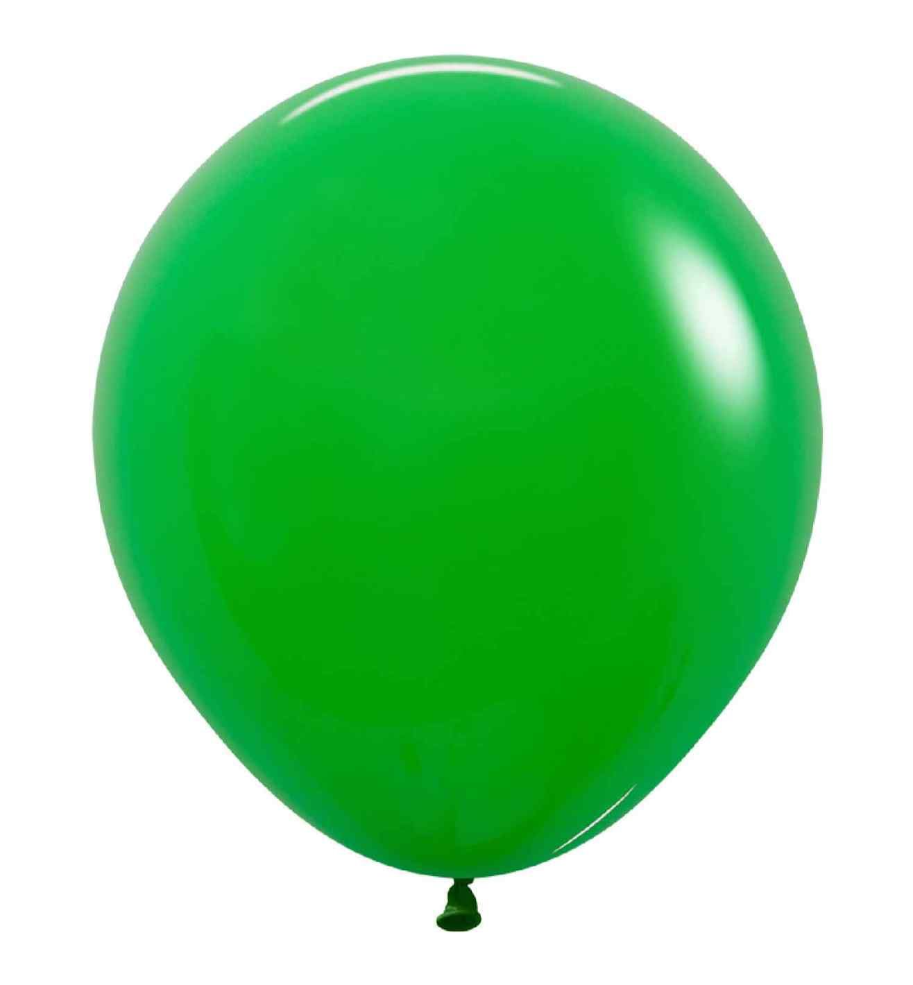 18" Sempertex Fashion Shamrock Green 25ct