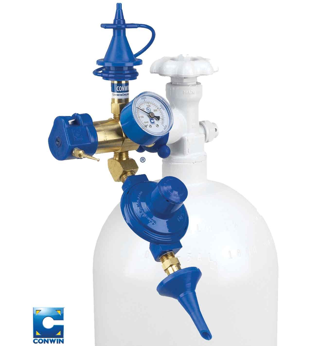 Precision Plus Inflator Soft Touch Push Valve UK (Each)