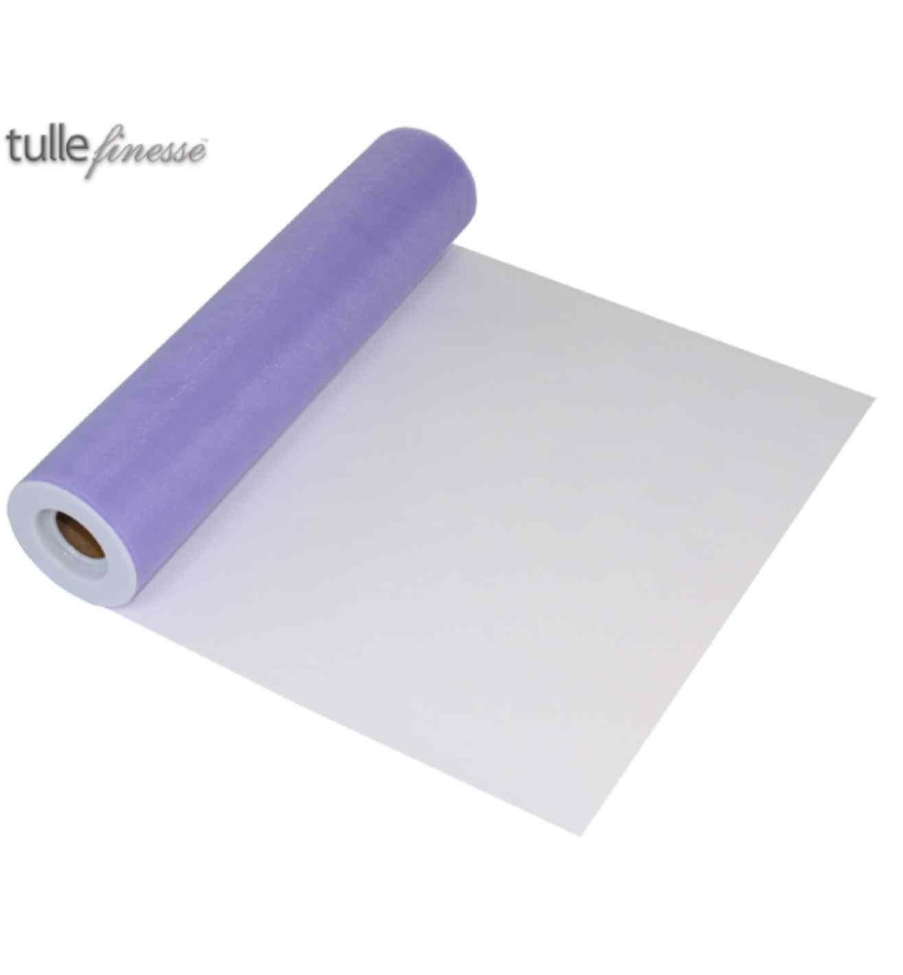 Tulle Finesse Lavender 12" x 25yds