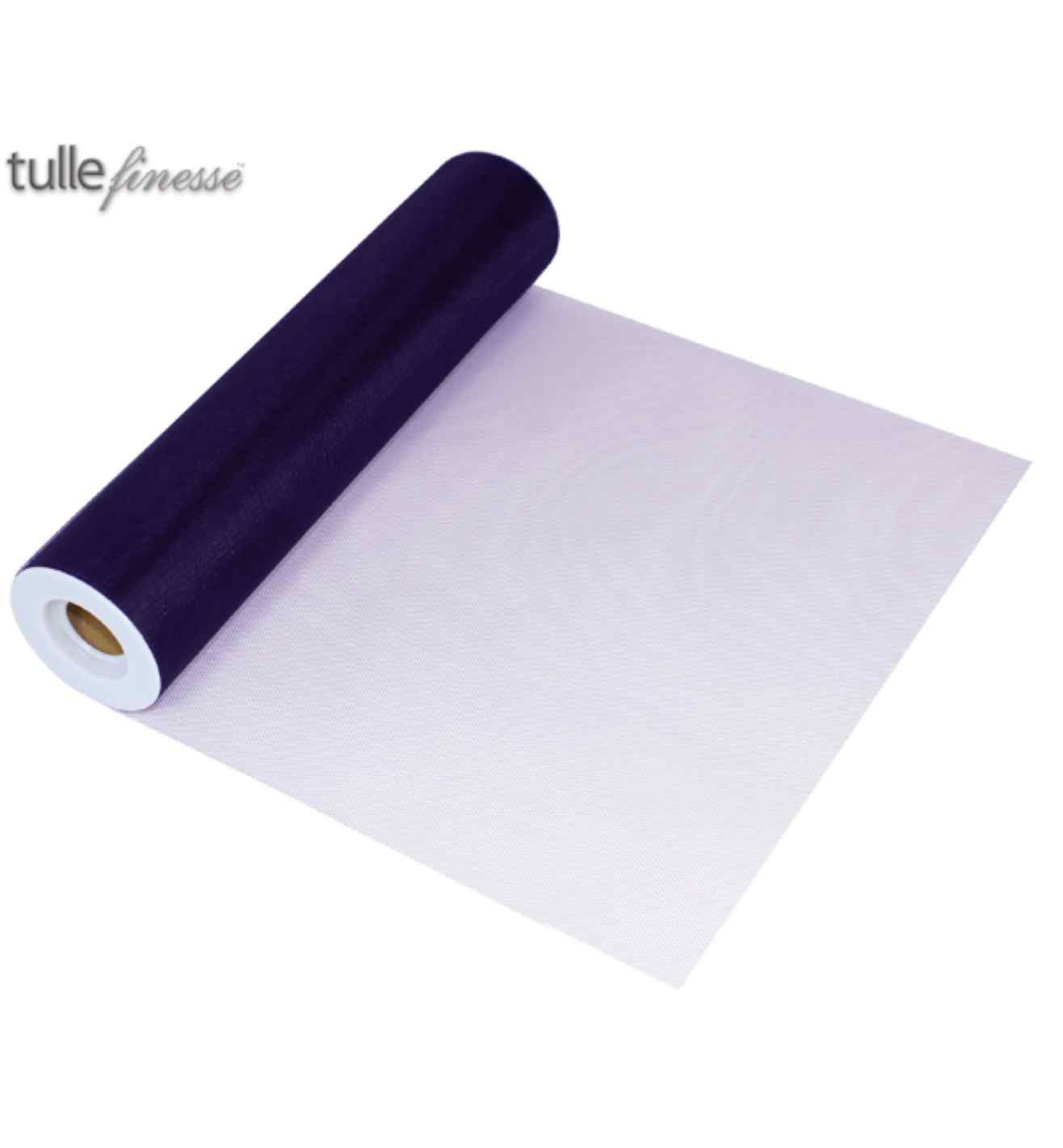Tulle Finesse Navy 12" x 25yds