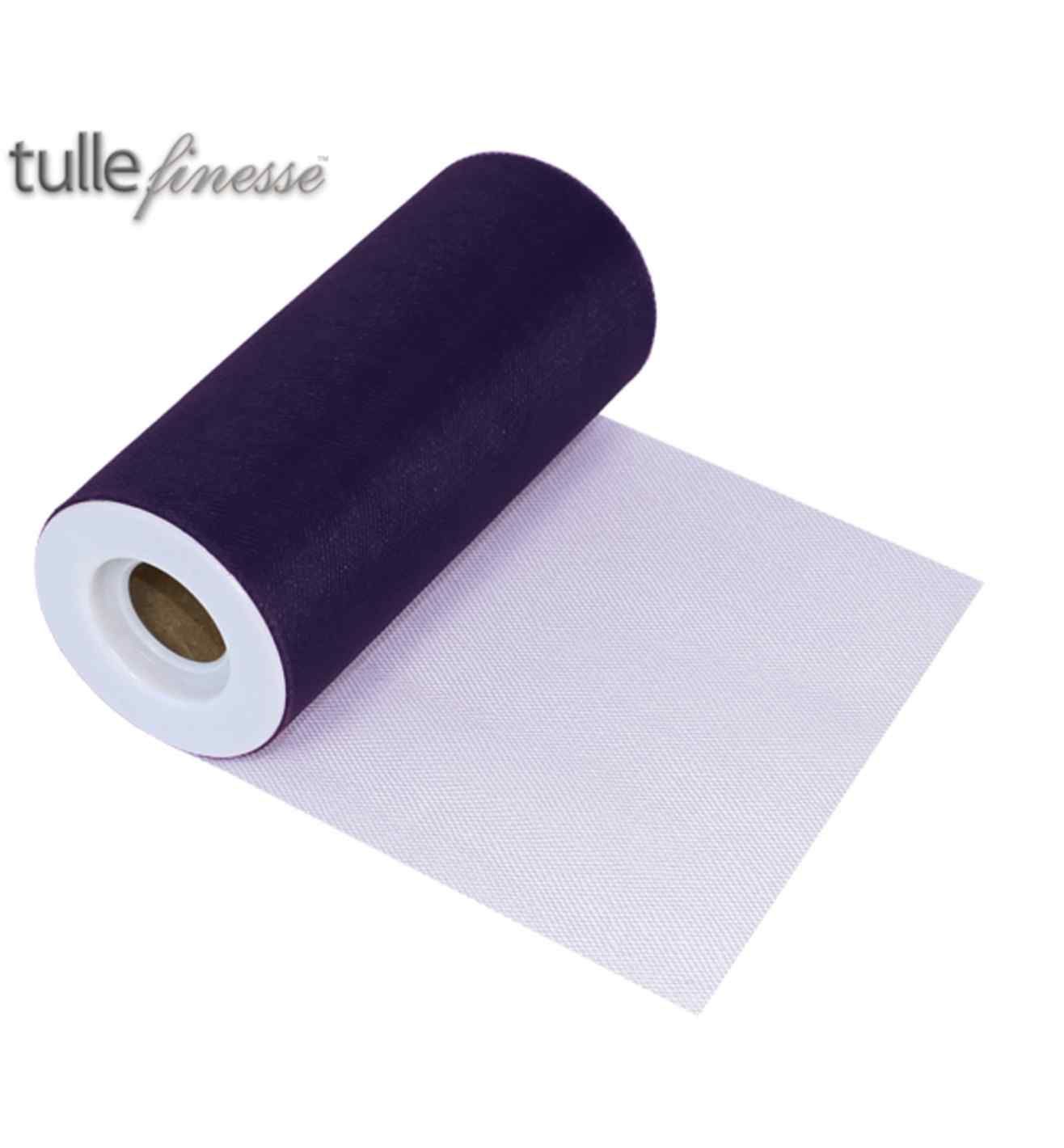 Tulle Finesse Navy Blue 6" 25yds