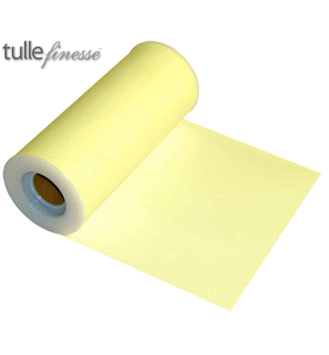 Tulle Finesse Yellow 6" x 25yds