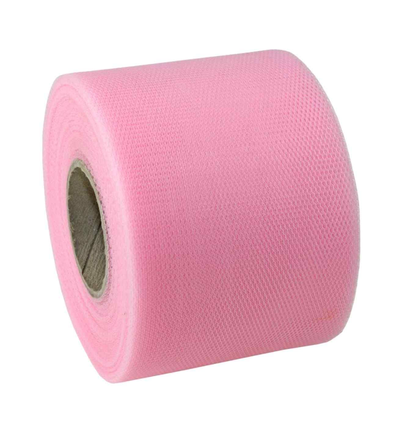 Verona Light Pink Tulle 72mm x 50m
