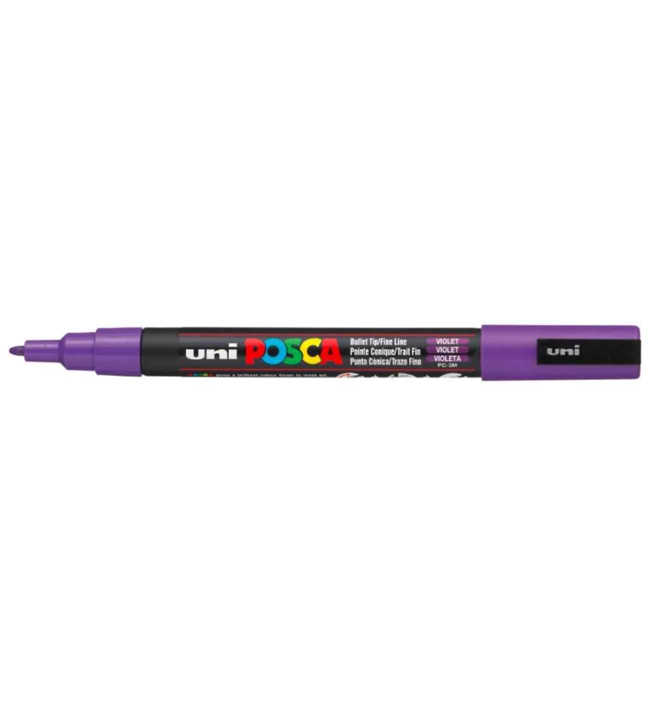 Violet POSCA Fine Bullet Tip