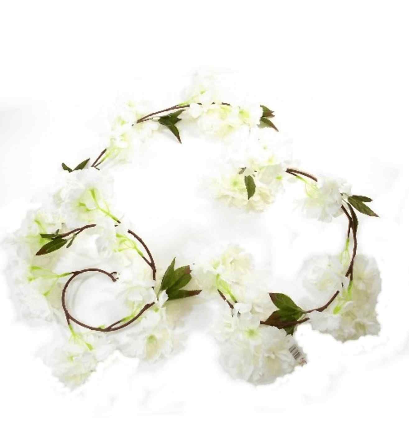 Hydrangea Garland White