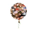 18" Harry Potter Multi Face Foil Balloon
