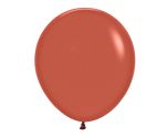 18" Sempertex Fashion Solid Terracotta 25ct.
