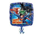 18" Justice League Happy Birthday Foil Balloon