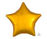 17" Metallic Gold Star Foil Balloon Anagram - Unpackaged