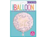 18" Unique Party Pink Diamond Bride To Be Foil Foil Balloon
