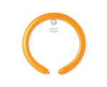 2" Gemar Orange Modelling Balloon 100ct