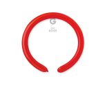 2" Gemar Red Modelling Balloon 100ct