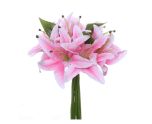 30cm Lily Bundle Light Pink