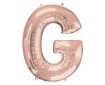 34" Anagram Rose Gold Letter G