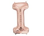 34" Anagram Rose Gold Letter I
