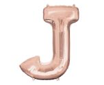 34" Anagram Rose Gold Letter J