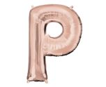 34" Anagram Rose Gold Letter P