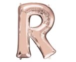34" Anagram Rose Gold Letter R