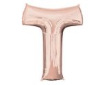 34" Anagram Rose Gold Letter T