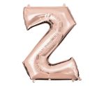 34" Anagram Rose Gold Letter Z