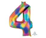 34" Rainbow Number 4 Anagram