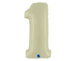 40" Grabo Satin Olive Green Number 1
