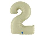 40" Grabo Satin Olive Green Number 2