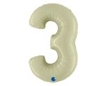 40" Grabo Satin Olive Green Number 3