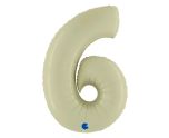 40" Grabo Satin Olive Green Number 6