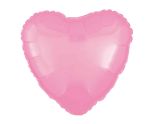 17" Amscan Metallic Pink Heart Foil Balloon