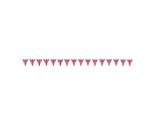 Red White & Blue Union Jack Flag Paper Pennant Bunting 10m