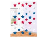 USA Star String Decorations 2.1m